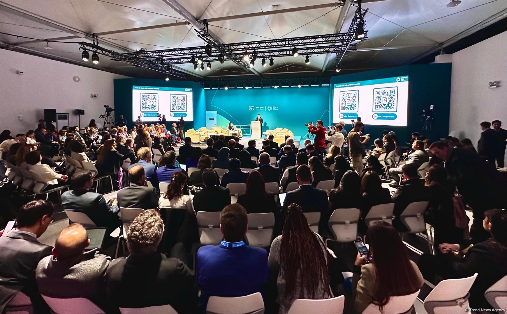 COP29 çərçivəsində İqlimə davamlı gələcək üçün insan inkişafına sərmayə qoyuluşu üzrə Yüksək Səviyyəli Görüş keçirilib (FOTO)