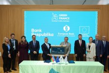 Bank Respublika və EBRD COP29 çərçivəsində yaşıl kredit sazişi imzalayıb (FOTO)