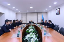Prokurorluğun işçilərinin hakim vəzifələrinə təyin edilməsi ilə əlaqədar tədbir keçirilib (FOTO)