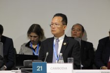 COP29-da Yaşıl tikinti və binalarda enerji səmərəliliyi və şəhərlərdə iqlimə davamlılıq mövzusunda Yüksək Səviyyəli Dəyirmi Masa keçirilib (FOTO)