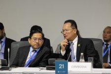 COP29-da Yaşıl tikinti və binalarda enerji səmərəliliyi və şəhərlərdə iqlimə davamlılıq mövzusunda Yüksək Səviyyəli Dəyirmi Masa keçirilib (FOTO)