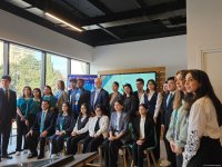 ABŞ səfirliyi azərbaycanlı tələbələrin nailiyyətlərini qeyd etmək üçün tədbir keçirib (FOTO)