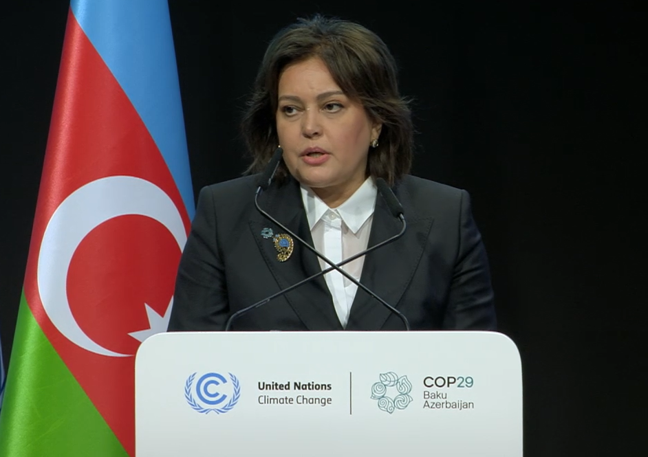 Azərbaycan şəhərlərin inkişafı və iqlimlə bağlı həlləri təşviq etmək niyyətindədir - Umayra Tağıyeva