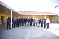 Xaçmaz rayonunun Nağıoba kəndinə ilk dəfə təbii qaz verilib (FOTO)