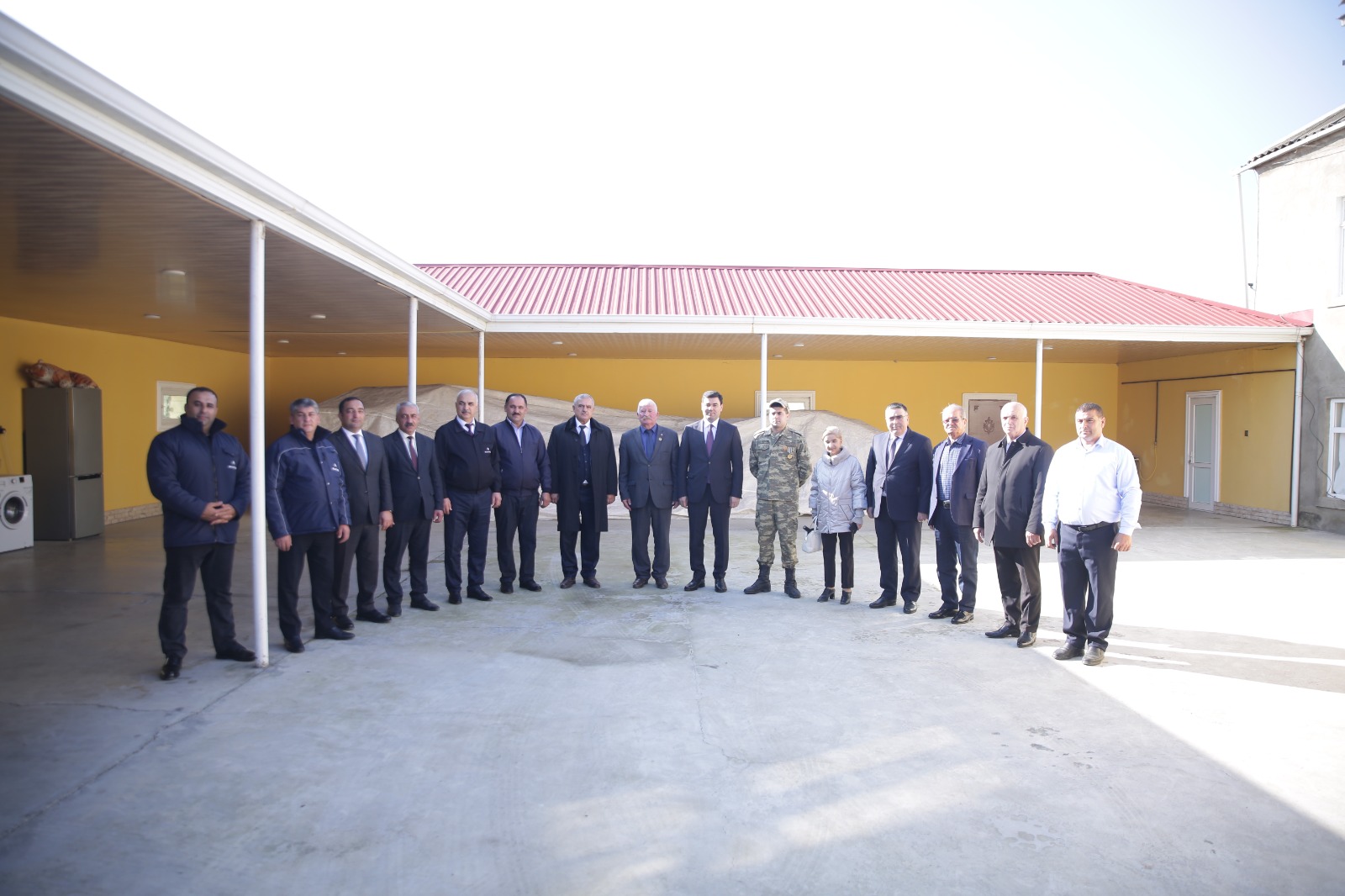 Xaçmaz rayonunun Nağıoba kəndinə ilk dəfə təbii qaz verilib (FOTO)