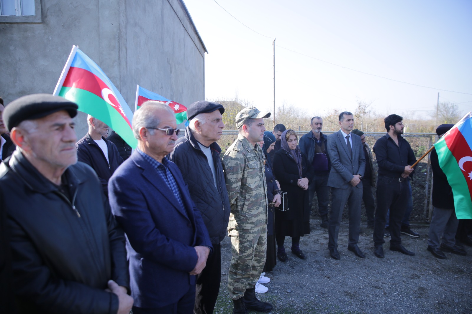 Xaçmaz rayonunun Nağıoba kəndinə ilk dəfə təbii qaz verilib (FOTO)