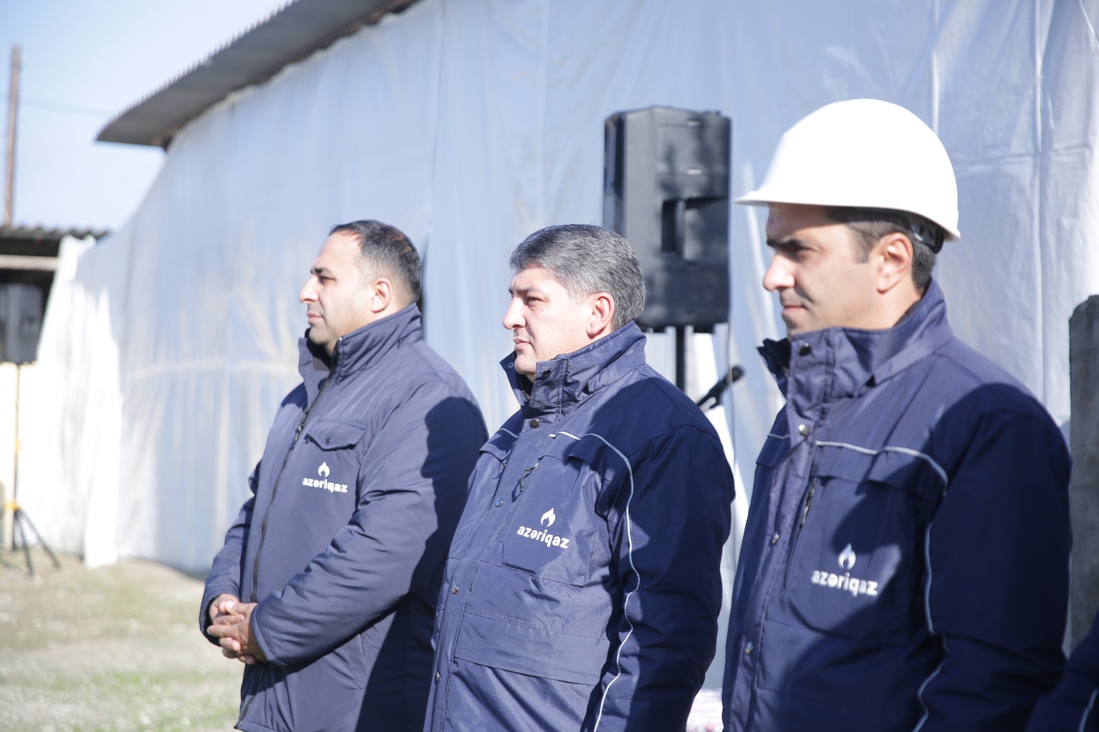 Xaçmaz rayonunun Nağıoba kəndinə ilk dəfə təbii qaz verilib (FOTO)