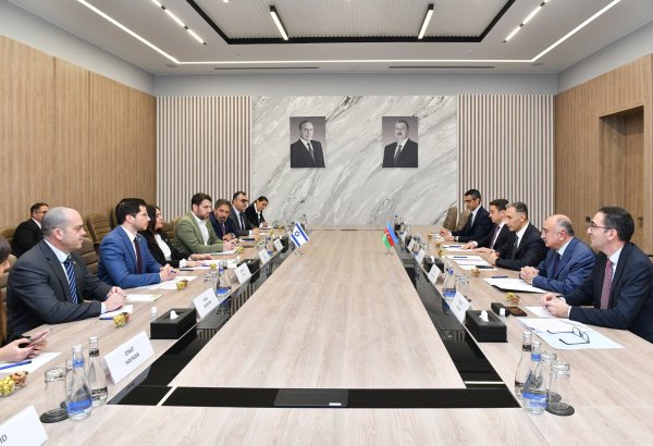 Azərbaycan və İsrail arasında nəqliyyat sahəsində gələcək əməkdaşlıq məsələləri müzakirə edilib