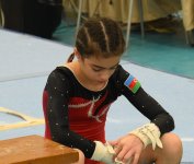 Kişi idman gimnastikası üzrə 29-cu, qadın idman gimnastikası üzrə 8-ci ölkə çempionatı və birinciliyi davam edir (FOTO)