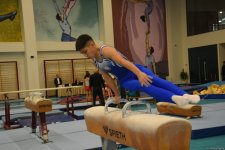 Kişi idman gimnastikası üzrə 29-cu, qadın idman gimnastikası üzrə 8-ci ölkə çempionatı və birinciliyi davam edir (FOTO)