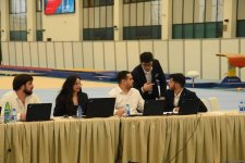 Kişi idman gimnastikası üzrə 29-cu, qadın idman gimnastikası üzrə 8-ci ölkə çempionatı və birinciliyi davam edir (FOTO)