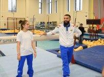 Kişi idman gimnastikası üzrə 29-cu, qadın idman gimnastikası üzrə 8-ci ölkə çempionatı və birinciliyi davam edir (FOTO)