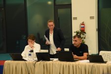 Kişi idman gimnastikası üzrə 29-cu, qadın idman gimnastikası üzrə 8-ci ölkə çempionatı və birinciliyi davam edir (FOTO)