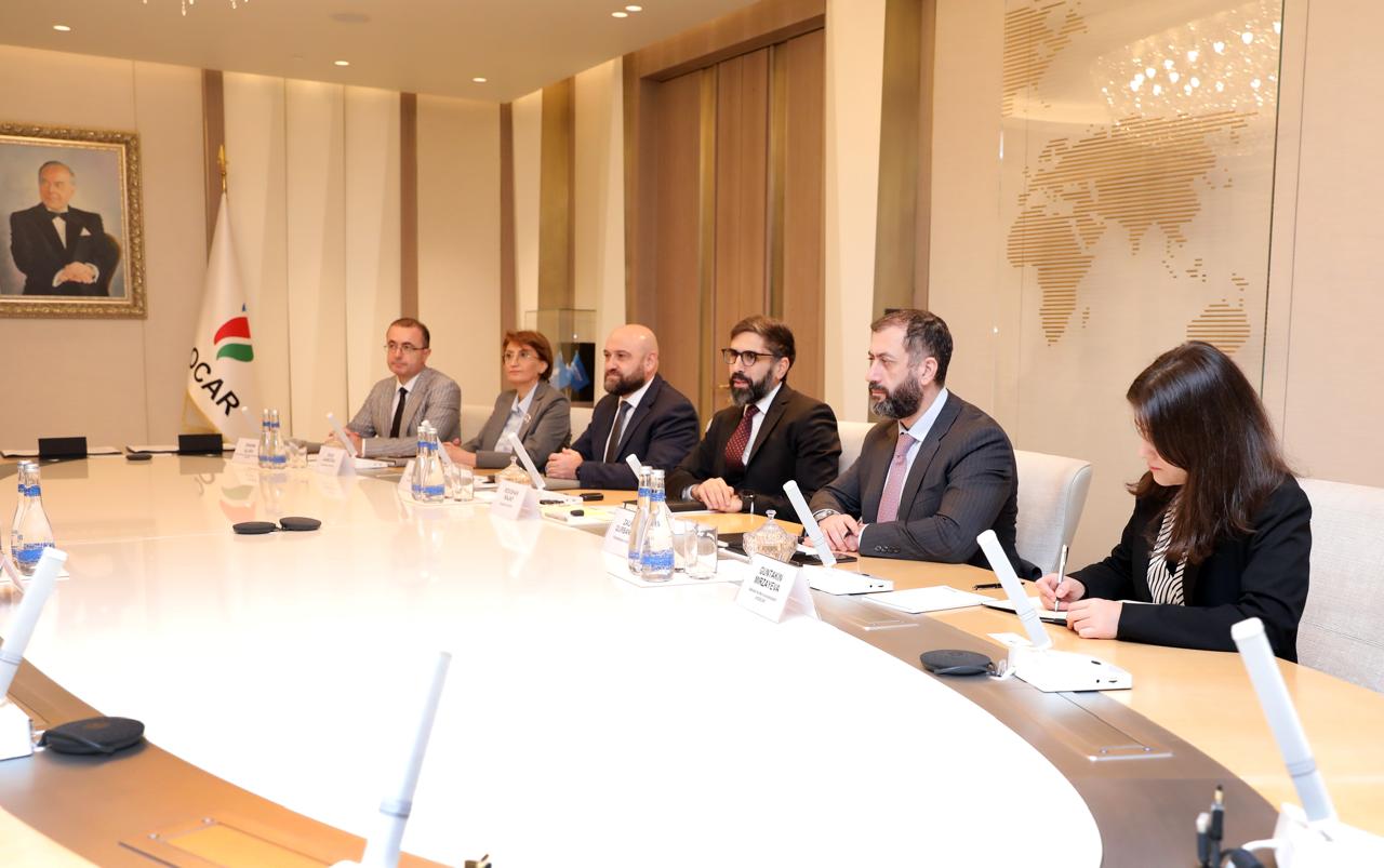 SOCAR prezidenti “DeGolyer and MacNaughton” şirkətinin sədri ilə yataqların işlənmə planının optimallaşdırılmasını müzakirə edib (FOTO)