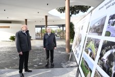 Prezident İlham Əliyev,  Birinci xanım Mehriban Əliyeva və ailə üzvləri Mərkəzi Nəbatat Bağının açılışında iştirak ediblər (FOTO/VİDEO)