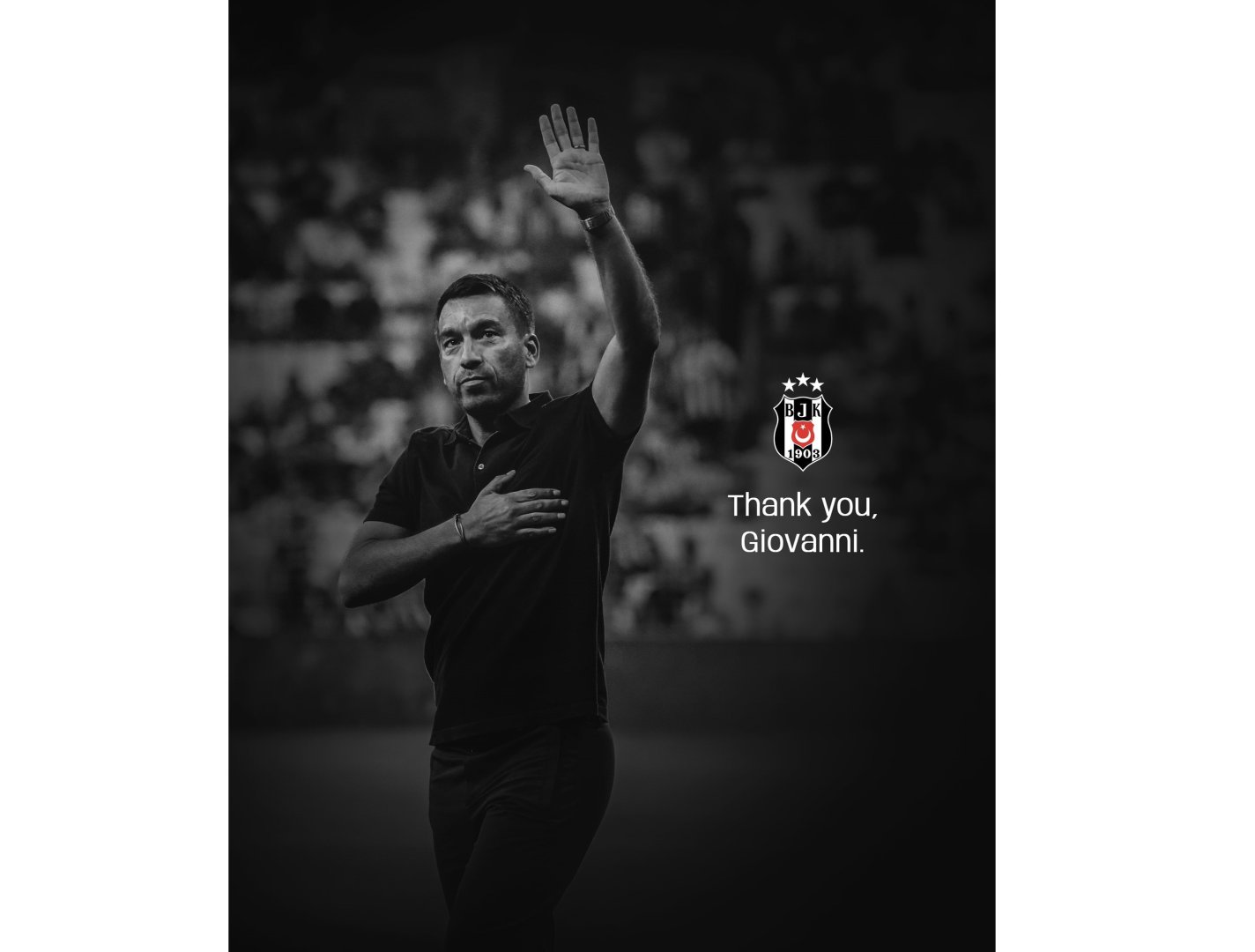 "Beşiktaş"ın baş məşqçisi Covanni van Bronxorst istefaya göndərilib