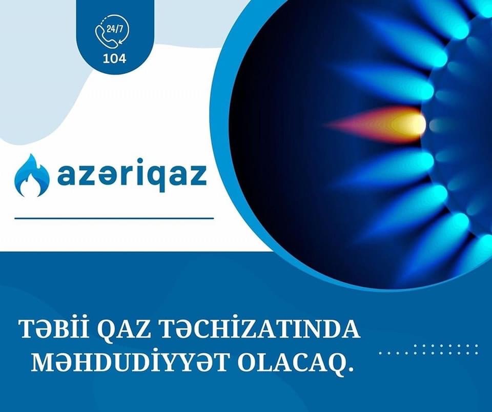 Sumqayıtın böyük hissəsində qaz olmayacaq - XƏBƏRDARLIQ