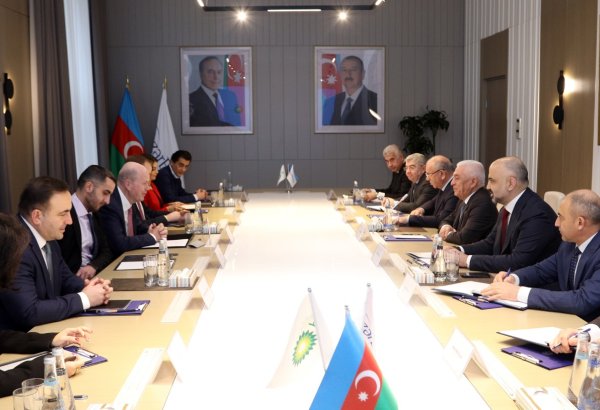 "AzərEnerji" və BP Şirkəti arasında müzakirələr aparılıb (FOTO)