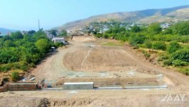 Ağdam-Əsgəran-Xocalı-Xankəndi yolunun yenidən qurulması sürətlə davam etdirilir (FOTO/VİDEO)