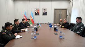 Azərbaycan və NATO hərbi qulluqçular arasında təcrübə mübadiləsini müzakirə etdi (FOTO)