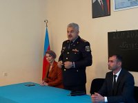 Siyəzən polisi məktəblilərlə görüşüb (FOTO)