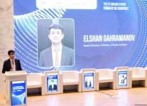 Şuşada "İƏT Ölkələri Gənclər Təşkilatları forumu"nun panel müzakirəsi keçirilib (FOTO)