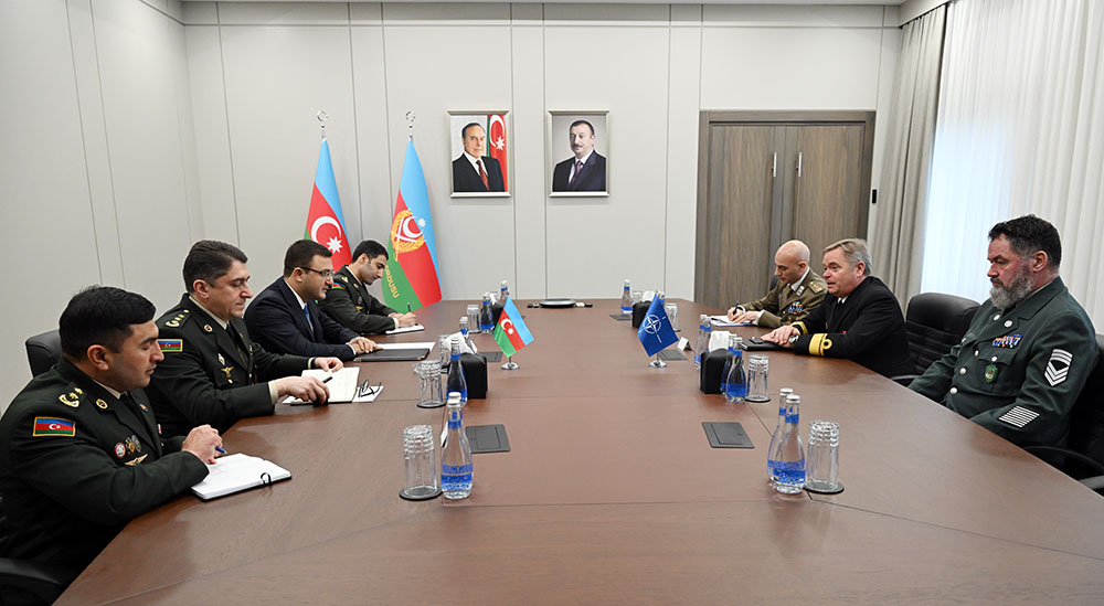 Azərbaycan və NATO hərbi qulluqçular arasında təcrübə mübadiləsini müzakirə etdi (FOTO)