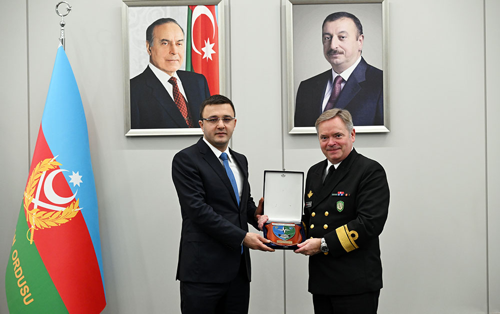 Azərbaycan və NATO hərbi qulluqçular arasında təcrübə mübadiləsini müzakirə etdi (FOTO)