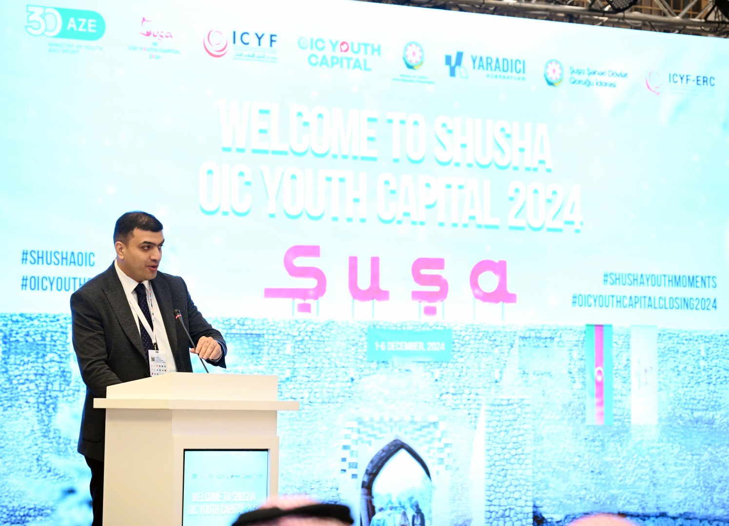 Şuşada İslam dünyasının “Gənclər Paytaxtı”nın bağlanış mərasimi keçirilib (FOTO)