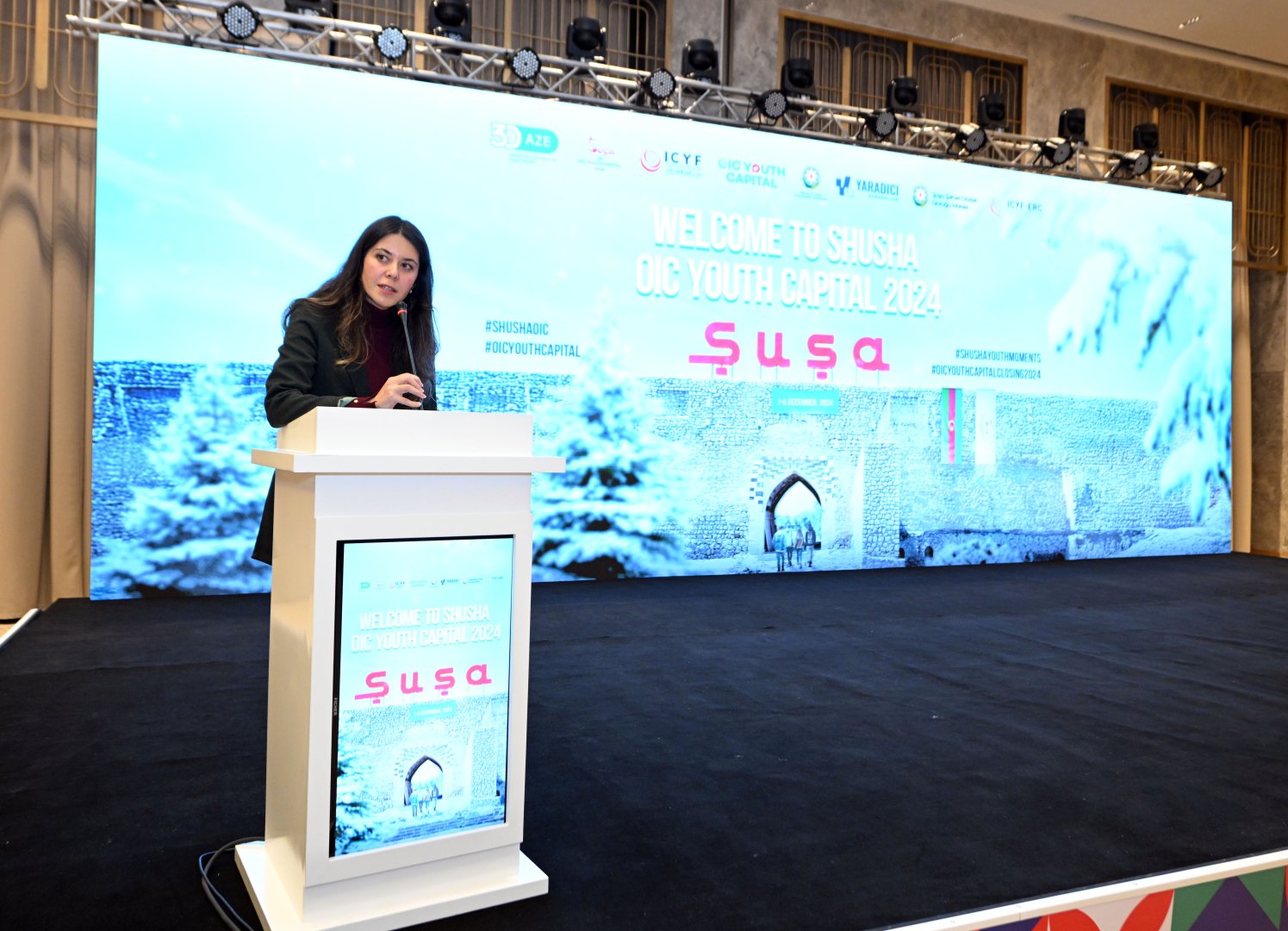 Şuşada İslam dünyasının “Gənclər Paytaxtı”nın bağlanış mərasimi keçirilib (FOTO)