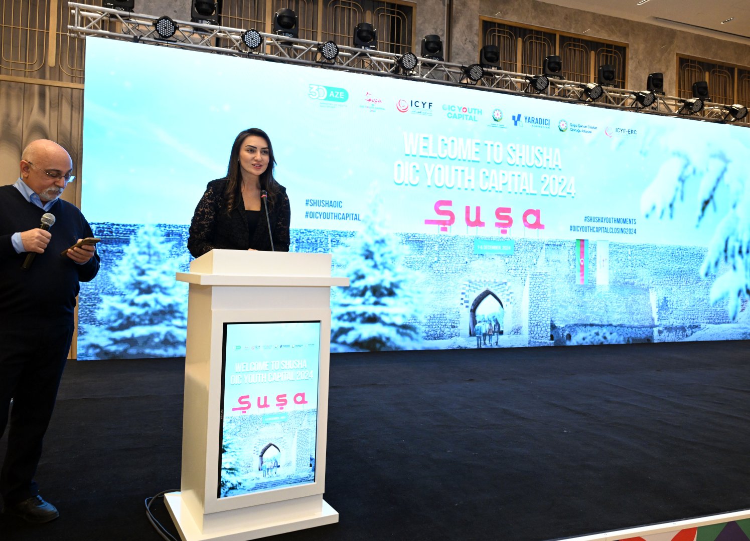 Şuşada İslam dünyasının “Gənclər Paytaxtı”nın bağlanış mərasimi keçirilib (FOTO)