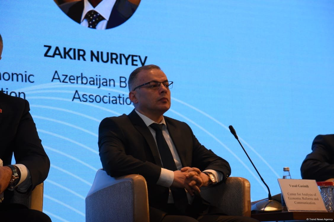 Bakıda Beynəlxalq Bankçılıq Forumunun birinci günü başa çatıb (FOTO) (ƏLAVƏ EDİLİB)