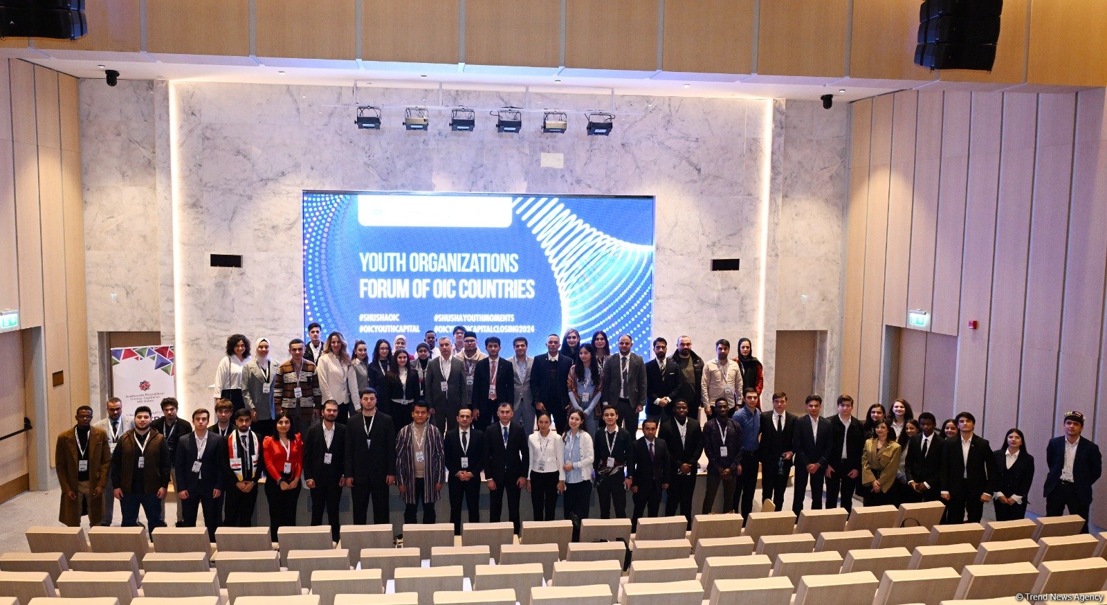 Şuşada "İƏT Ölkələri Gənclər Təşkilatları forumu"nun panel müzakirəsi keçirilib (FOTO)
