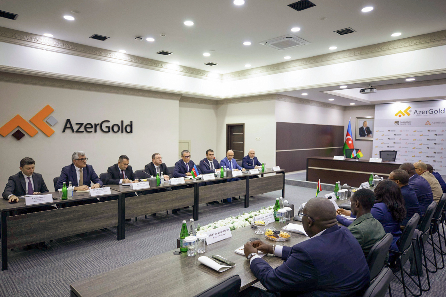 “AzerGold” QSC-də Qvineya-Bisau Respublikasının nümayəndə heyəti ilə görüş keçirilib (FOTO)