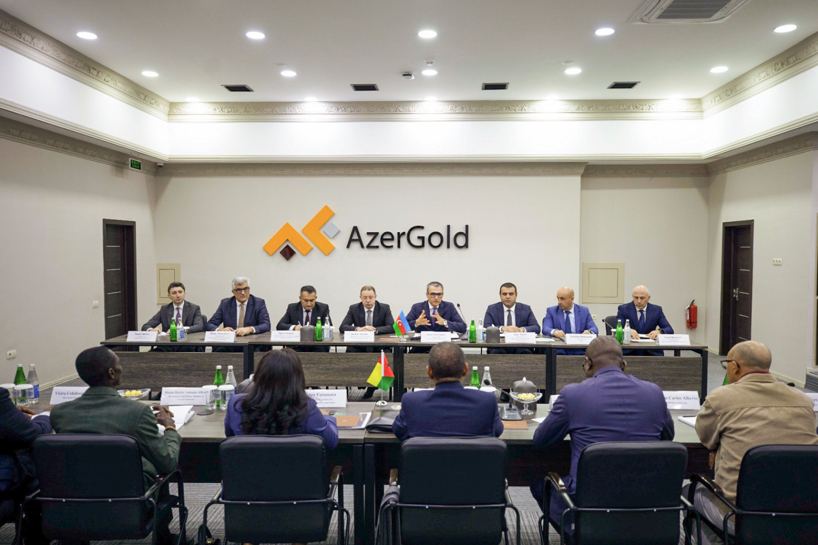 “AzerGold” QSC-də Qvineya-Bisau Respublikasının nümayəndə heyəti ilə görüş keçirilib (FOTO)