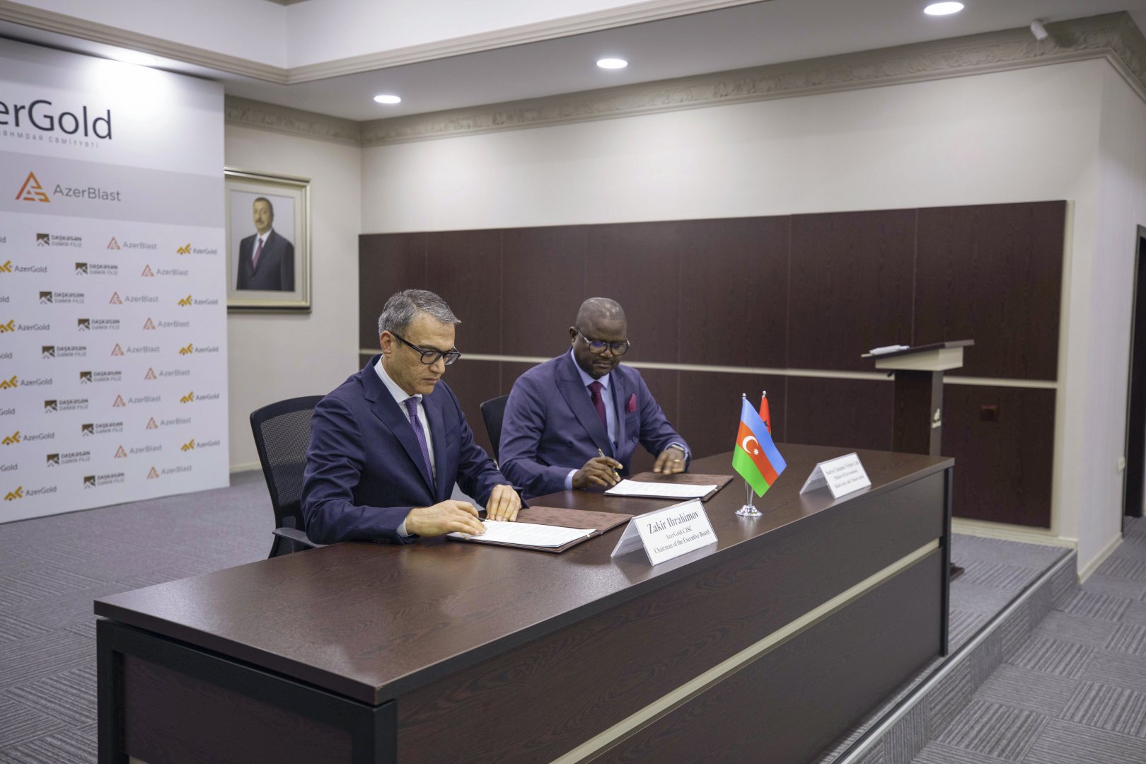 “AzerGold” QSC-də Qvineya-Bisau Respublikasının nümayəndə heyəti ilə görüş keçirilib (FOTO)