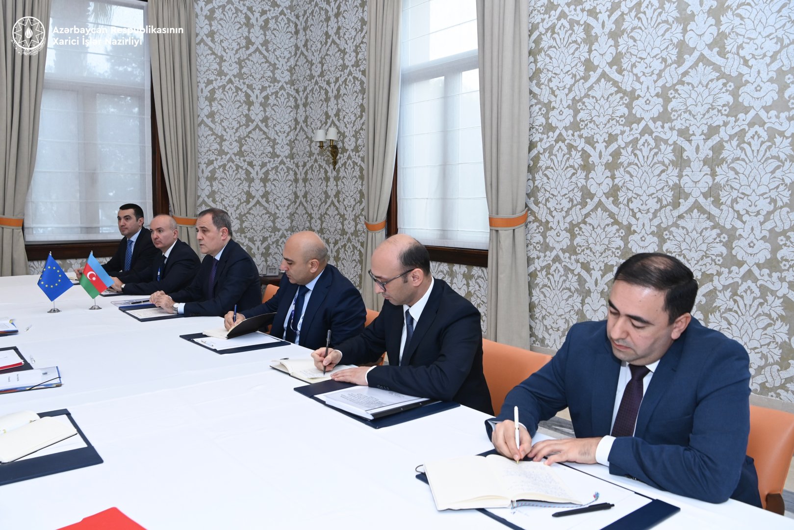 Ceyhun Bayramov Avropa Komissiyasının vitse-prezidenti ilə Azərbaycan-Ermənistan normallaşmasını müzakirə etdi (FOTO)