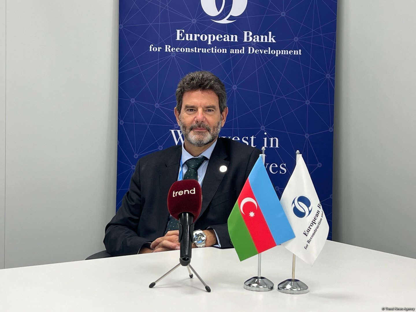 AYİB Azərbaycan, Qazaxıstan və Özbəkistanın "yaşıl"  təşəbbüslərini dəstəkləyir - Alkis Drakinos (ÖZƏL MÜSAHİBƏ) (FOTO)