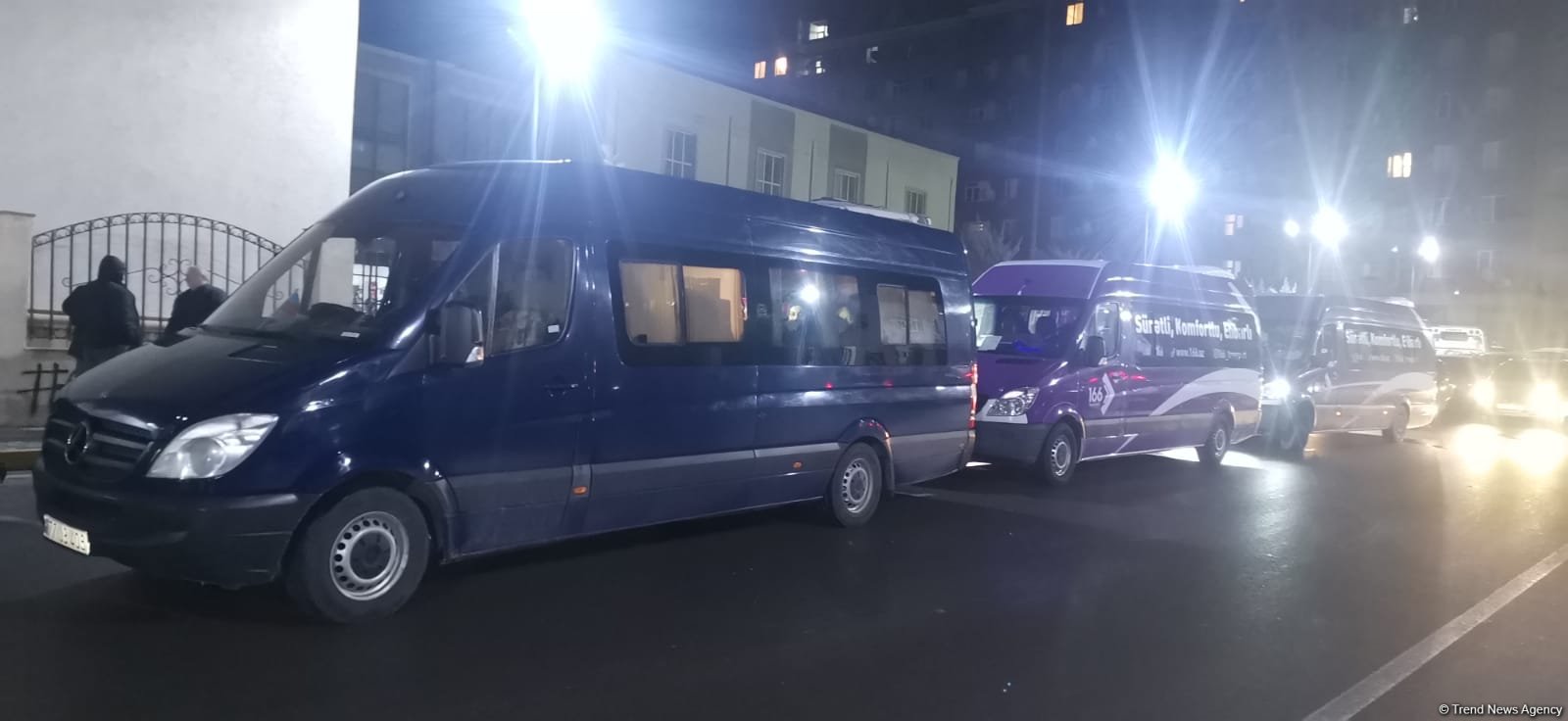 Şuşa şəhərinə növbəti köç karvanı yola salınıb (FOTO/VİDEO)