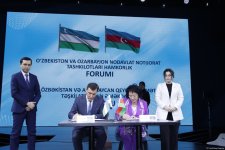 Daşkənddə Azərbaycan və Özbəkistan QHT-ləri arasında əməkdaşlıq memorandumları imzalanıb (FOTO)