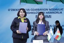 Daşkənddə Azərbaycan və Özbəkistan QHT-ləri arasında əməkdaşlıq memorandumları imzalanıb (FOTO)