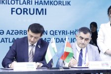 Daşkənddə Azərbaycan və Özbəkistan QHT-ləri arasında əməkdaşlıq memorandumları imzalanıb (FOTO)