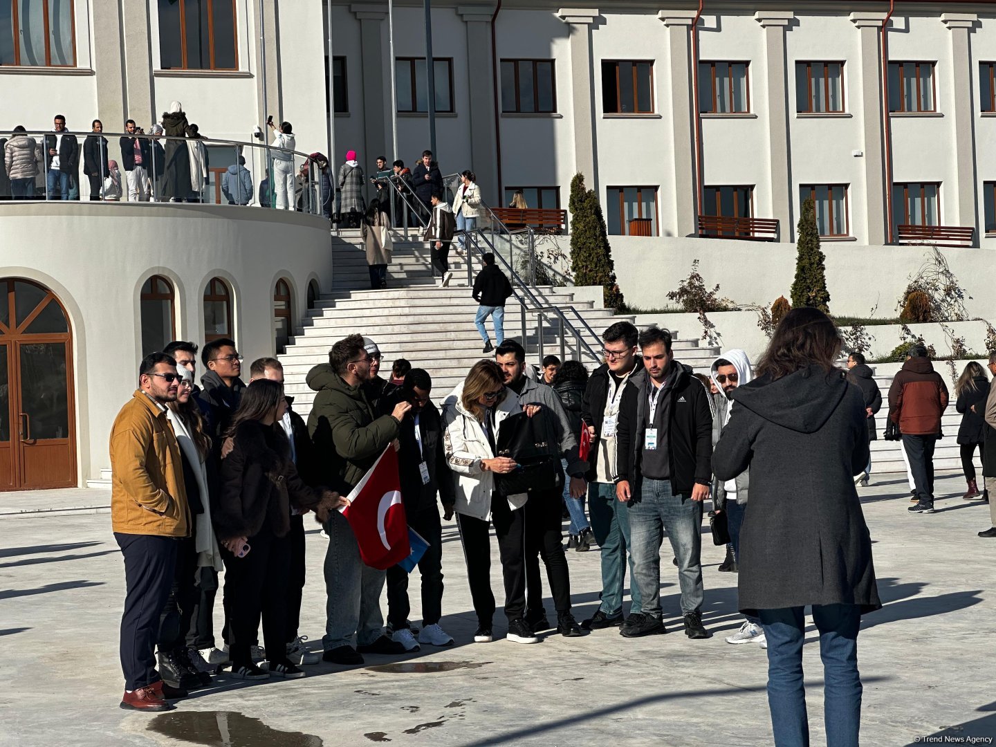 "Şuşa - İƏT-in Gənclər Paytaxtı 2024" Beynəlxalq Proqramının iştirakçıları Şuşa  və Xankəndi turuna çıxıblar (FOTO)