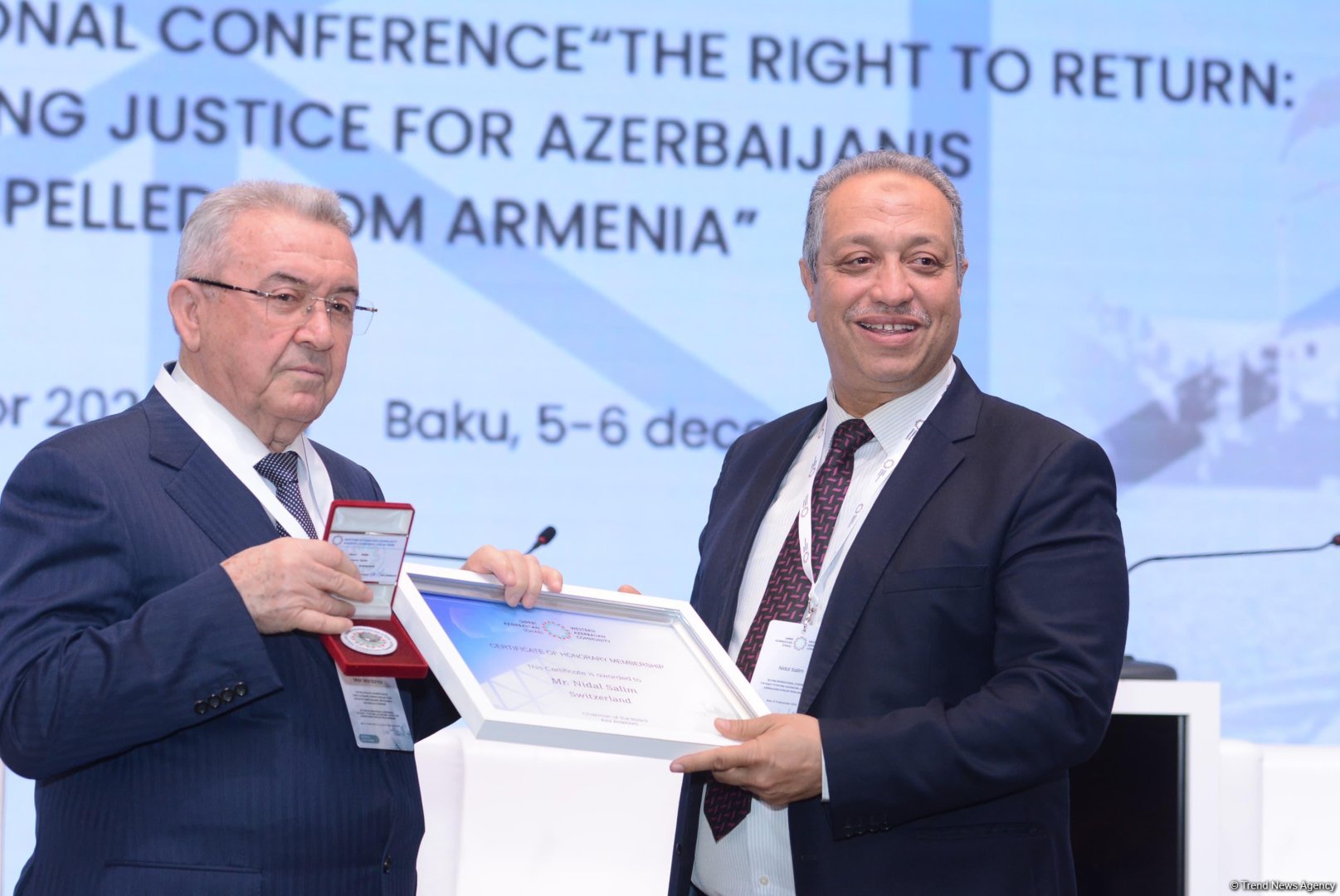 Qərbi Azərbaycan İcmasının fəxri üzvlük sertifikatları təqdim edilib (FOTO)
