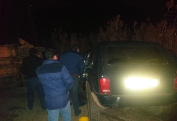Beyləqanda yol qəzası: ata və oğlu ölüb (FOTO)