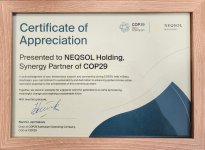 NEQSOL Holding-in COP29-da uğurlu iştirakı haqqında (FOTO)
