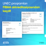 UNEC proqramları FIBAA akkreditasiyasından keçdi (FOTO)