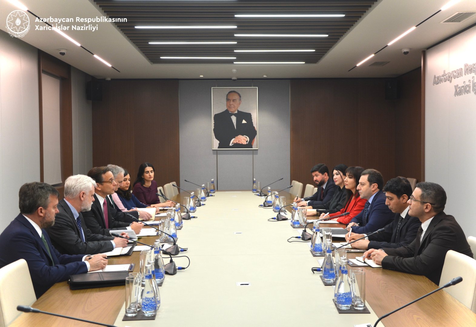 Azərbaycan və ABŞ arasında ikitərəfli və çoxtərəfli əməkdaşlıq məsələləri müzakirə olunub
