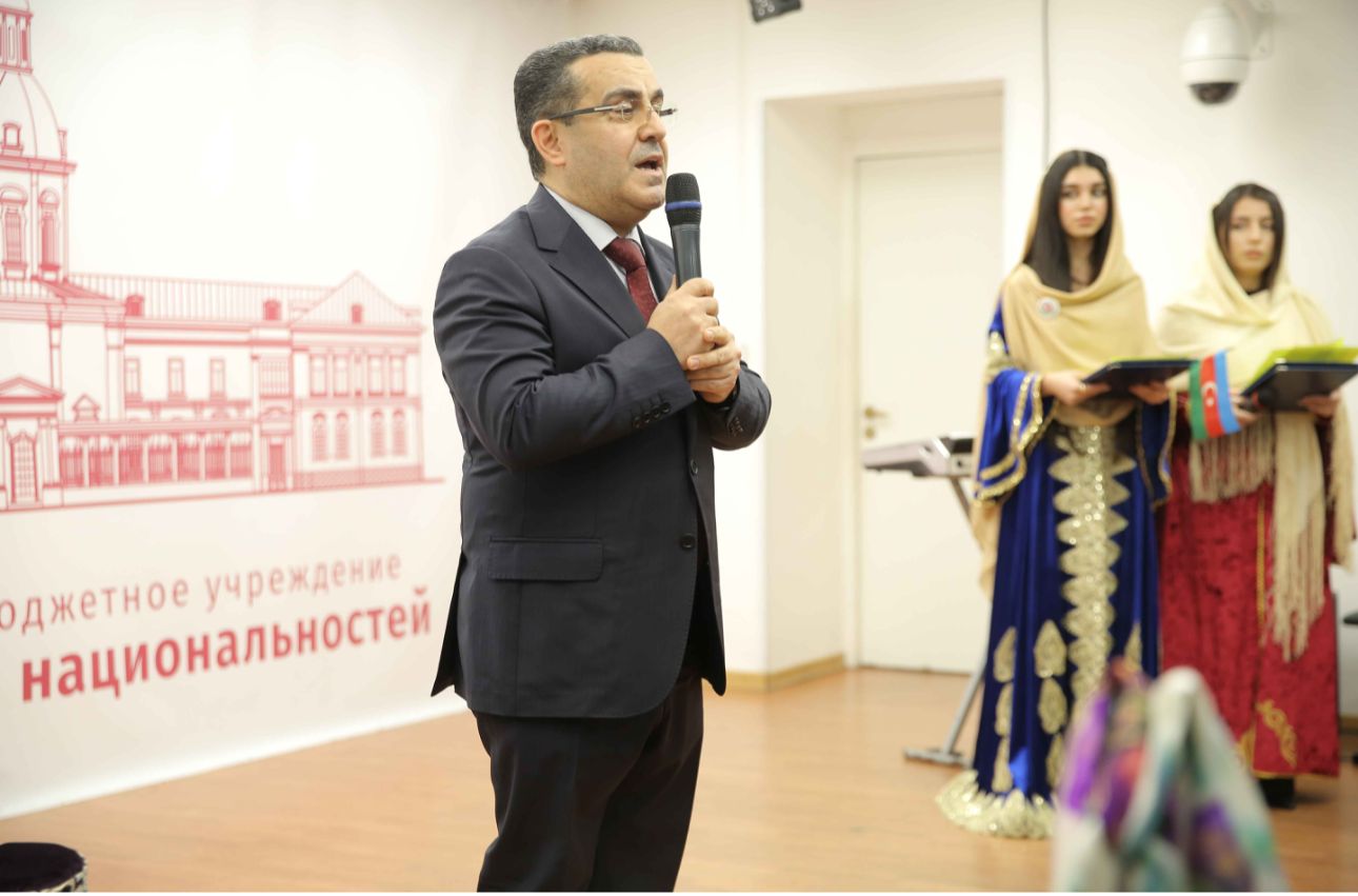 Moskvada Azərbaycan kəlağayısına həsr olunmuş tədbir keçirilib (FOTO)