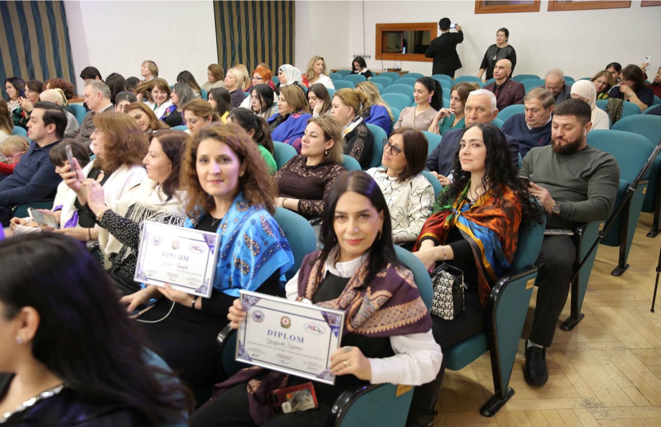 Moskvada Azərbaycan kəlağayısına həsr olunmuş tədbir keçirilib (FOTO)